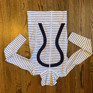 Lululemon Striped Zip-Up